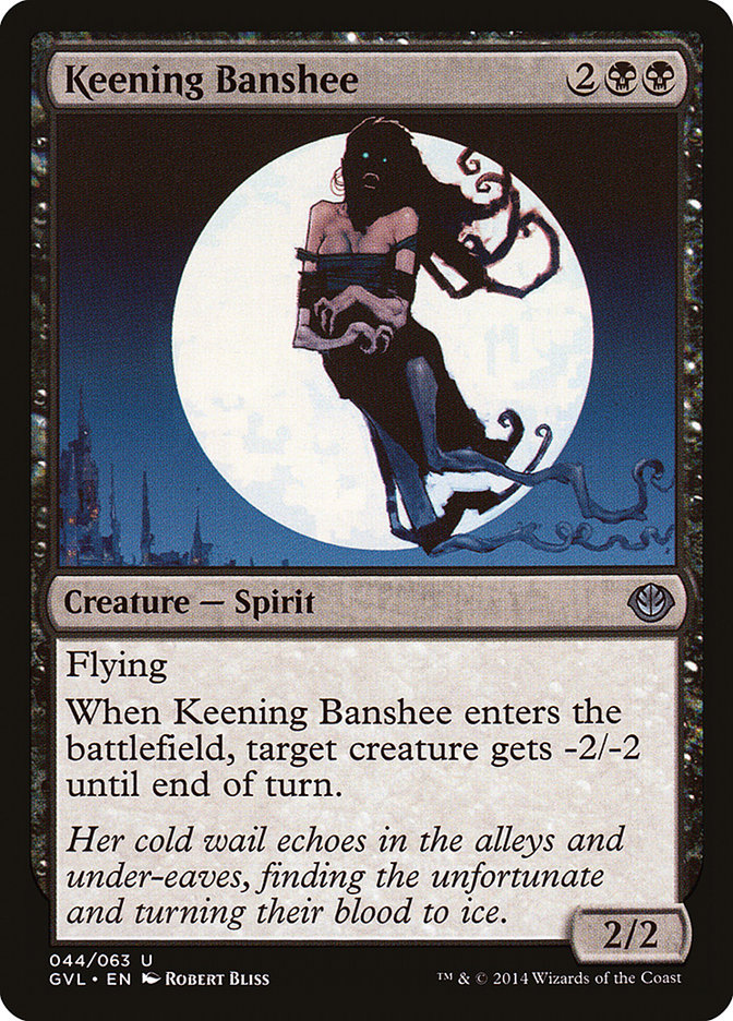 Keening Banshee (Garruk vs. Liliana) [Duel Decks Anthology] - The Mythic Store | 24h Order Processing