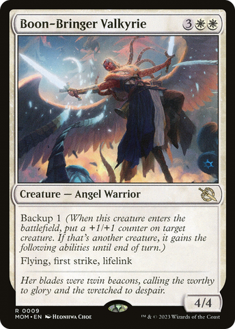 Boon-Bringer Valkyrie [March of the Machine] - The Mythic Store | 24h Order Processing