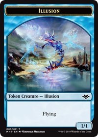 Illusion (005) // Elemental (009) Double-Sided Token [Modern Horizons Tokens] - The Mythic Store | 24h Order Processing