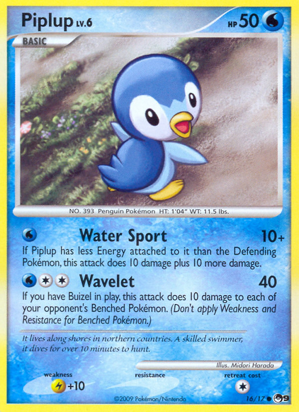 Piplup (16/17) [POP Series 9] - The Mythic Store | 24h Order Processing