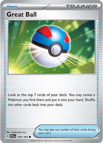 Great Ball (183/193) [Scarlet & Violet: Paldea Evolved] - The Mythic Store | 24h Order Processing