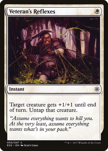 Veteran's Reflexes [Explorers of Ixalan] - The Mythic Store | 24h Order Processing