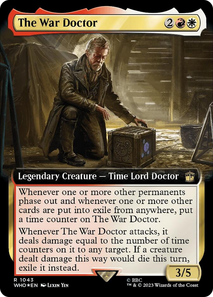 The War Doctor (Extended Art) (Surge Foil) [Doctor Who] - The Mythic Store | 24h Order Processing