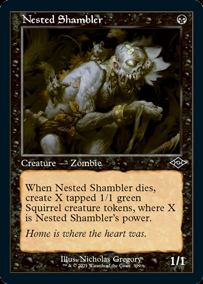 Nested Shambler (Retro) [Modern Horizons 2] - The Mythic Store | 24h Order Processing