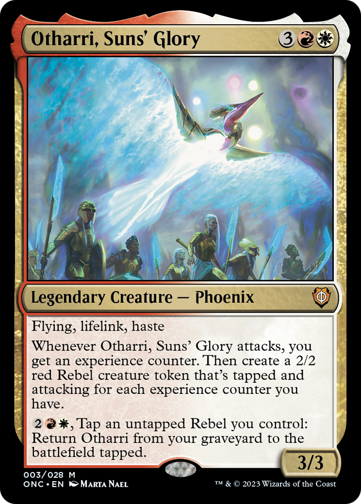Otharri, Suns' Glory [Phyrexia: All Will Be One Commander] - The Mythic Store | 24h Order Processing