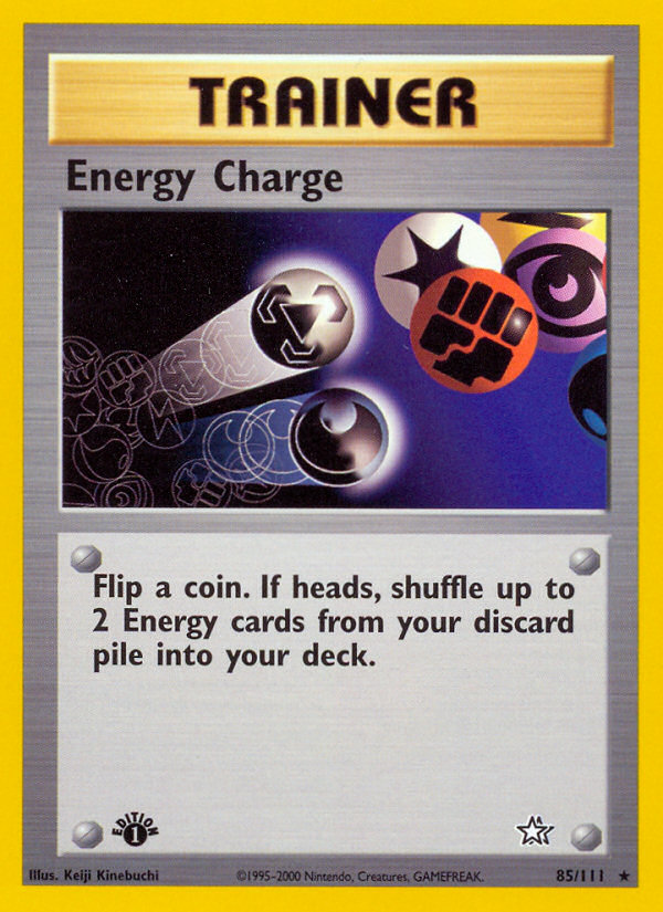 Energy Charge (85/111) [Neo Genesis 1st Edition] - The Mythic Store | 24h Order Processing