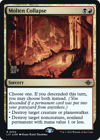 Molten Collapse [The Lost Caverns of Ixalan Prerelease Cards] - The Mythic Store | 24h Order Processing