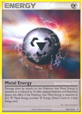 Metal Energy (130/132) [Diamond & Pearl: Secret Wonders] - The Mythic Store | 24h Order Processing