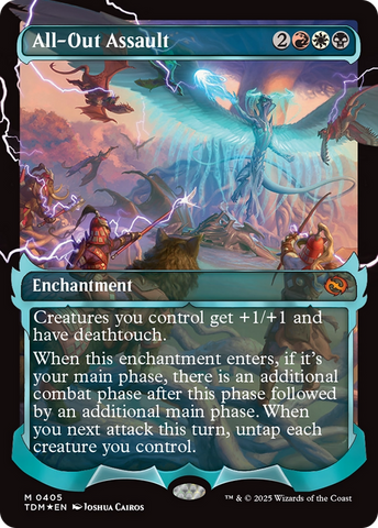 All-Out Assault (Showcase) [Tarkir: Dragonstorm] - The Mythic Store | 24h Order Processing