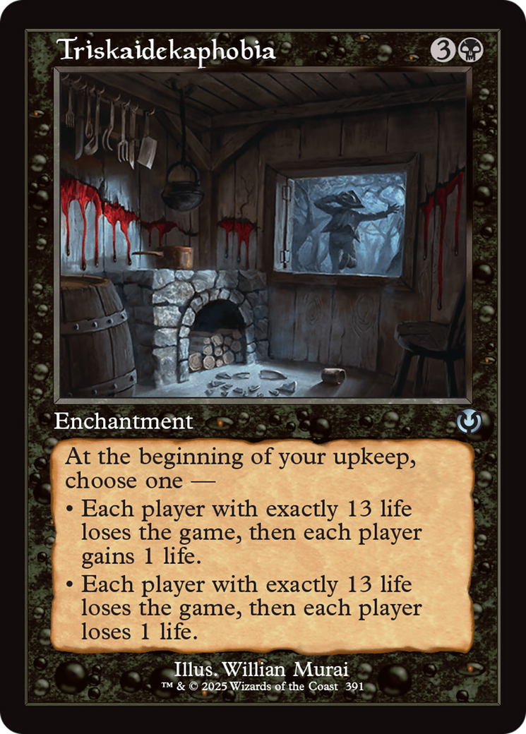 Triskaidekaphobia (Retro Frame) [Innistrad Remastered] - The Mythic Store | 24h Order Processing