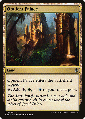 Opulent Palace [Commander 2016] - The Mythic Store | 24h Order Processing