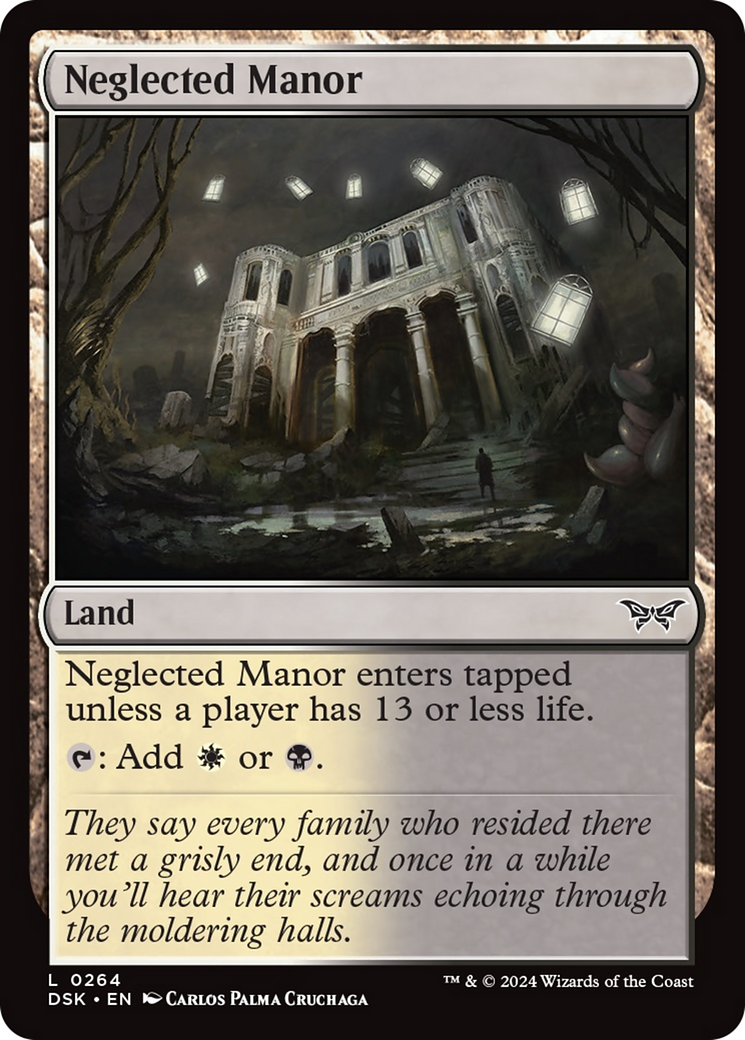 Neglected Manor [Duskmourn: House of Horror] - The Mythic Store | 24h Order Processing