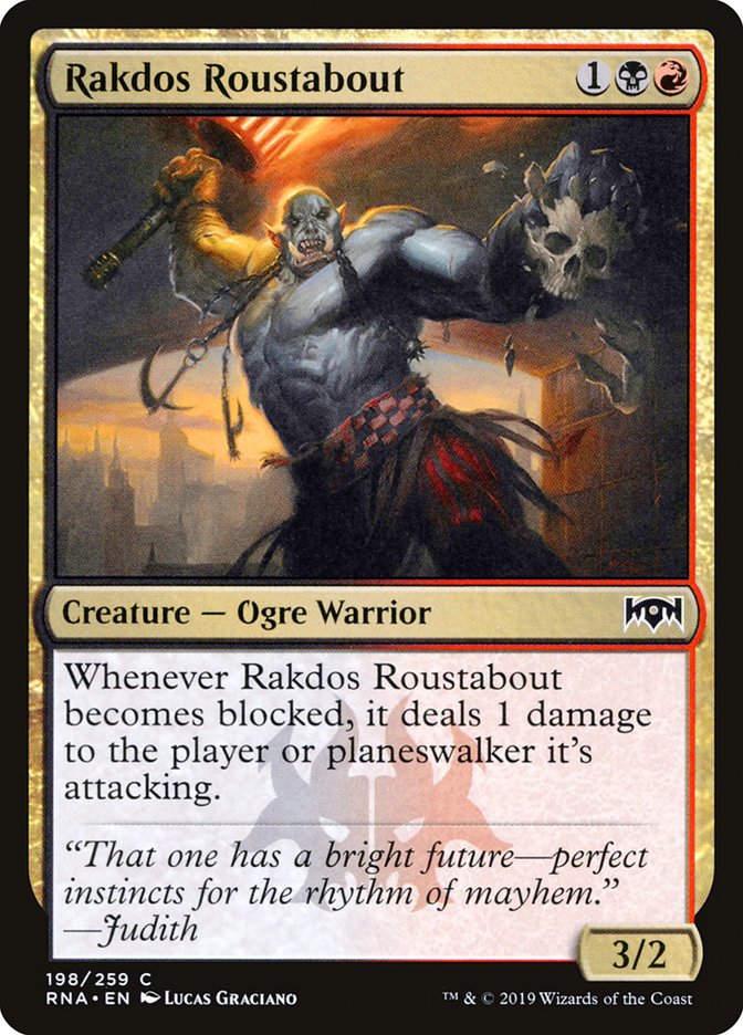 Rakdos Roustabout [Ravnica Allegiance] - The Mythic Store | 24h Order Processing
