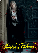 Sorin the Mirthless 1 Art Card (Gold-Stamped Signature) [Innistrad: Crimson Vow Art Series] - The Mythic Store | 24h Order Processing