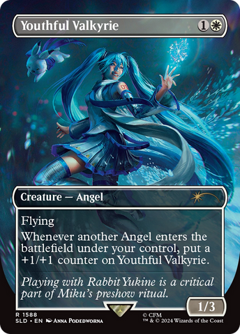 Youthful Valkyrie (Rainbow Foil) [Secret Lair Drop Series] - The Mythic Store | 24h Order Processing