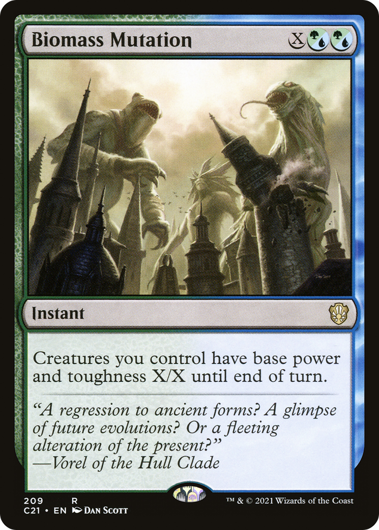 Biomass Mutation [Commander 2021] - The Mythic Store | 24h Order Processing