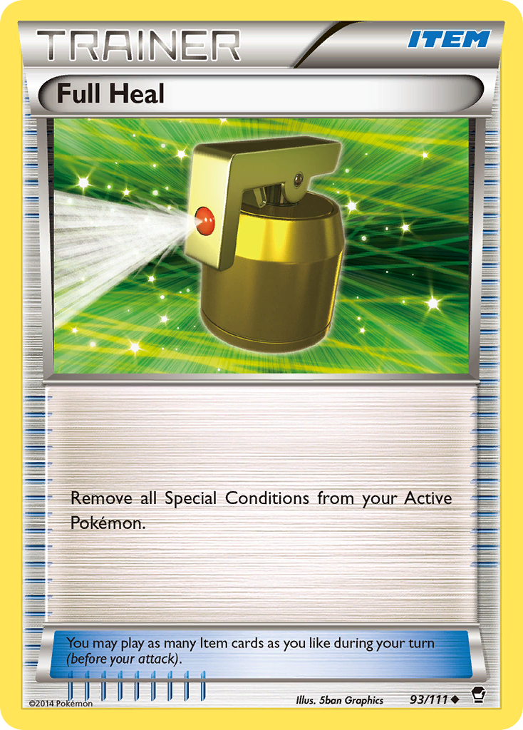 Full Heal (93/111) [XY: Furious Fists] - The Mythic Store | 24h Order Processing