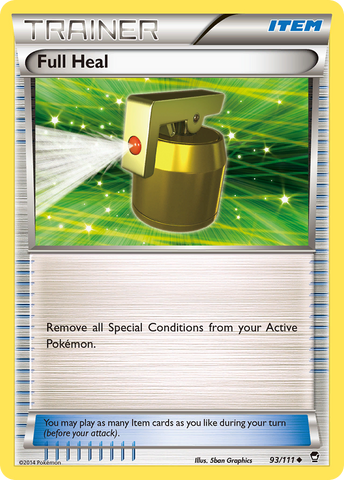 Full Heal (93/111) [XY: Furious Fists] - The Mythic Store | 24h Order Processing