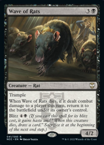 Wave of Rats [Streets of New Capenna Commander] - The Mythic Store | 24h Order Processing