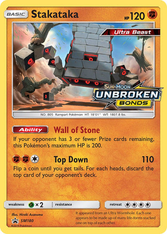 Stakataka (SM180) [Sun & Moon: Black Star Promos] - The Mythic Store | 24h Order Processing