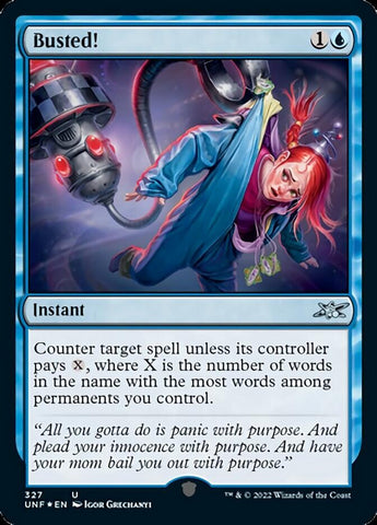 Busted! (Galaxy Foil) [Unfinity] - The Mythic Store | 24h Order Processing