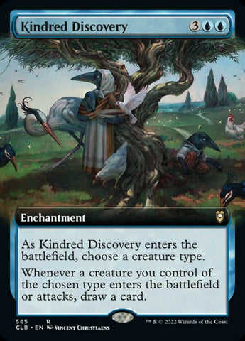 Kindred Discovery (Extended Art) [Commander Legends: Battle for Baldur's Gate] - The Mythic Store | 24h Order Processing