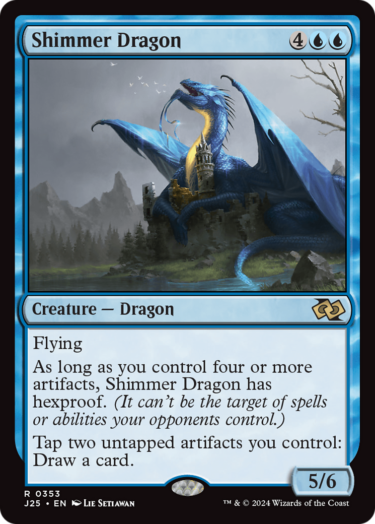 Shimmer Dragon [Foundations Jumpstart] - The Mythic Store | 24h Order Processing