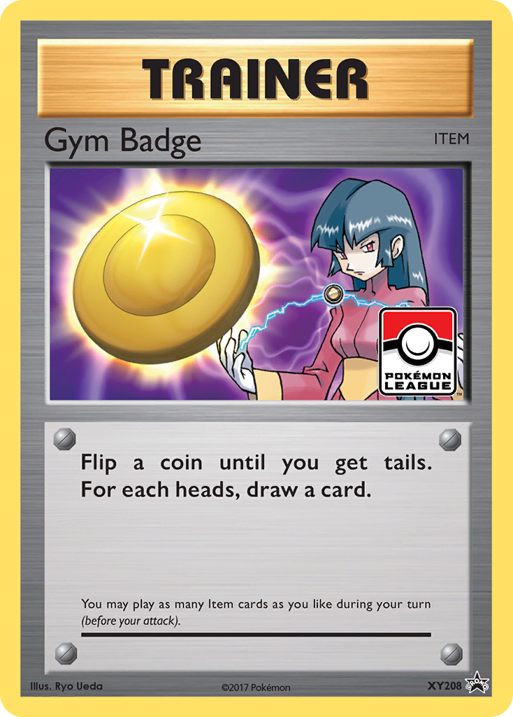 Gym Badge (XY208) (Sabrina) [XY: Black Star Promos] - The Mythic Store | 24h Order Processing