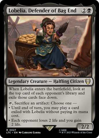 Lobelia, Defender of Bag End [The Lord of the Rings: Tales of Middle-Earth Commander] - The Mythic Store | 24h Order Processing