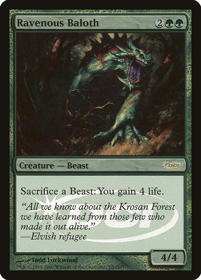 Ravenous Baloth [Judge Gift Cards 2007] - The Mythic Store | 24h Order Processing