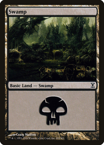 Swamp (292) [Time Spiral] - The Mythic Store | 24h Order Processing