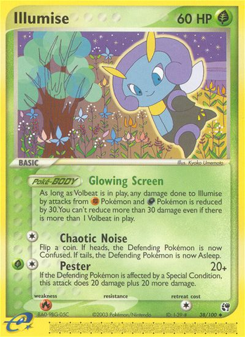 Illumise (38/100) [EX: Sandstorm] - The Mythic Store | 24h Order Processing