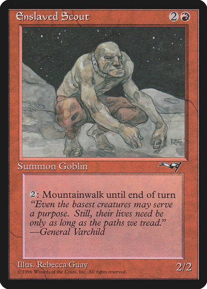 Enslaved Scout (Crouching) [Alliances] - The Mythic Store | 24h Order Processing