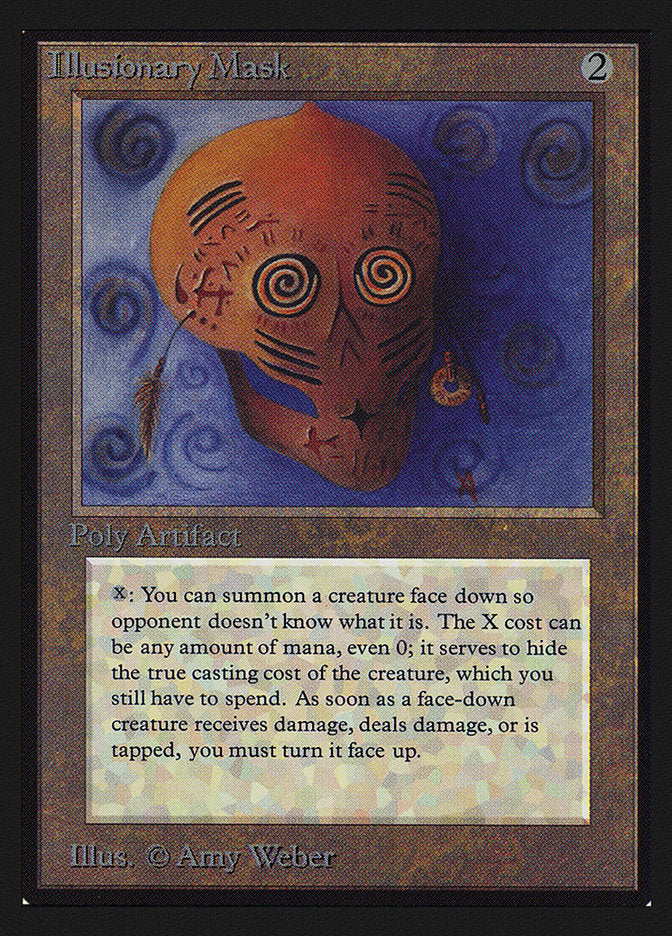 Illusionary Mask [International Collectors' Edition] - The Mythic Store | 24h Order Processing