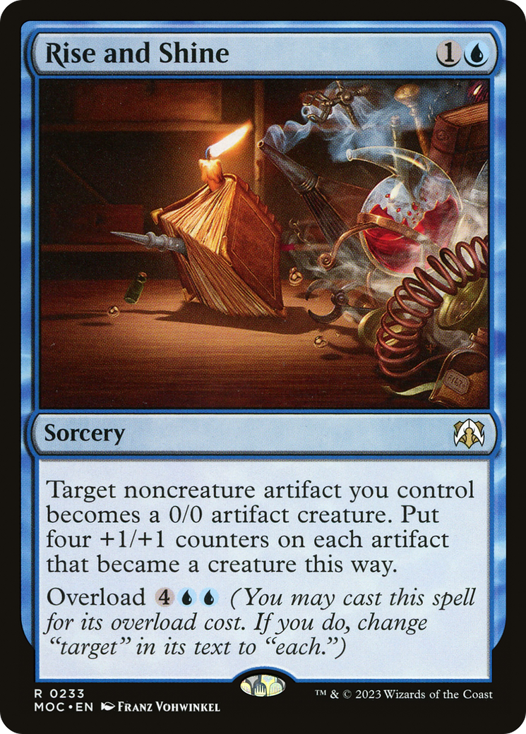 Rise and Shine [March of the Machine Commander] - The Mythic Store | 24h Order Processing