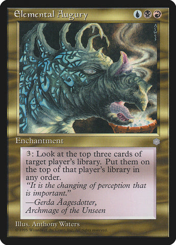Elemental Augury [Ice Age] - The Mythic Store | 24h Order Processing