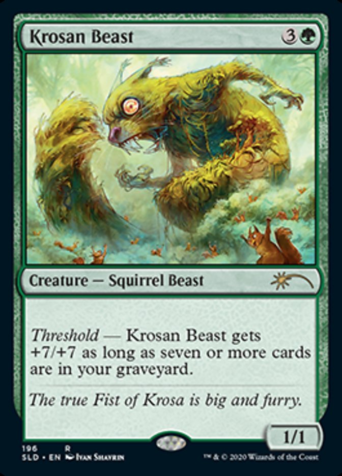 Krosan Beast [Secret Lair Drop Series] - The Mythic Store | 24h Order Processing