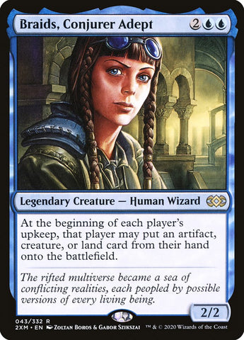 Braids, Conjurer Adept [Double Masters] - The Mythic Store | 24h Order Processing