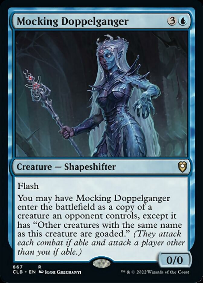 Mocking Doppelganger [Commander Legends: Battle for Baldur's Gate] - The Mythic Store | 24h Order Processing