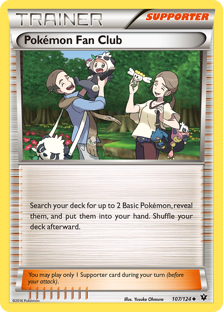 Pokemon Fan Club (107/124) [XY: Fates Collide] - The Mythic Store | 24h Order Processing
