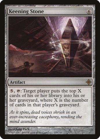 Keening Stone [Rise of the Eldrazi] - The Mythic Store | 24h Order Processing