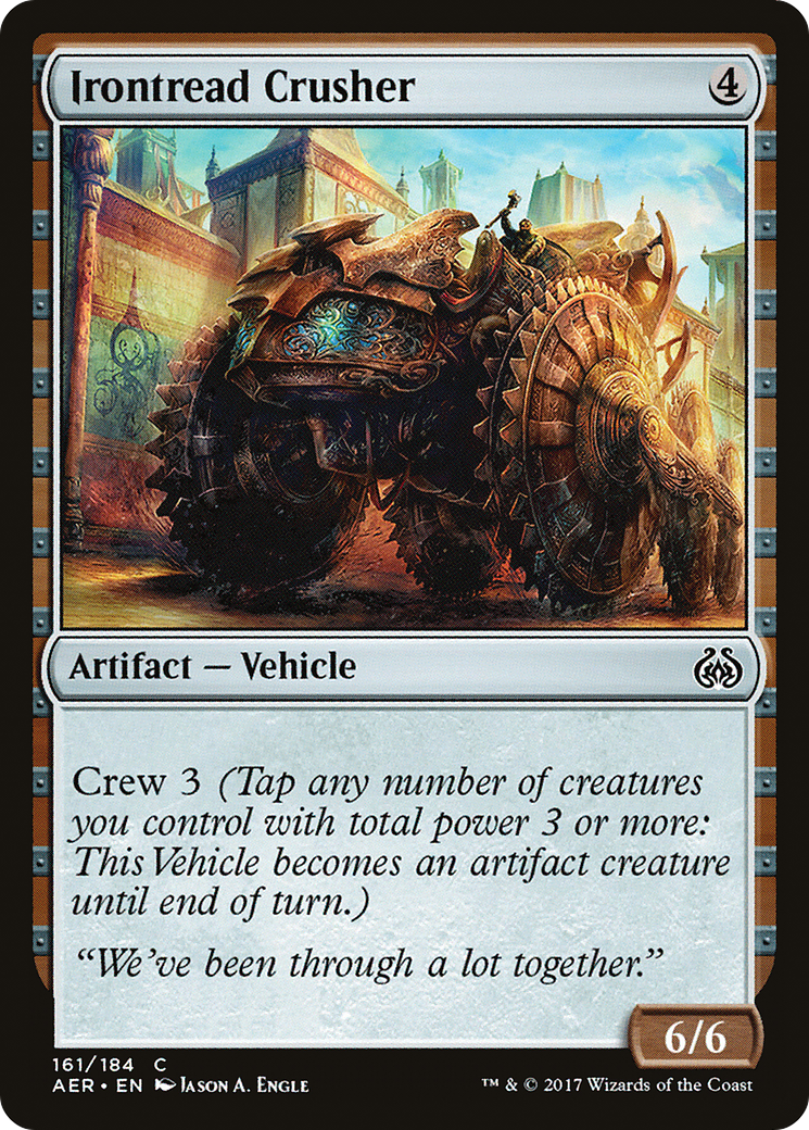 Irontread Crusher [Aether Revolt] - The Mythic Store | 24h Order Processing