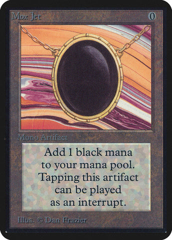 Mox Jet [Alpha Edition] - The Mythic Store | 24h Order Processing
