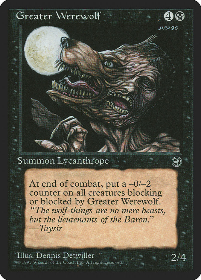 Greater Werewolf [Homelands] - The Mythic Store | 24h Order Processing