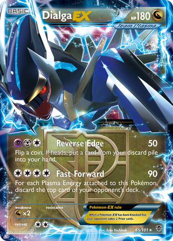 Dialga EX (65/101) [Black & White: Plasma Blast] - The Mythic Store | 24h Order Processing