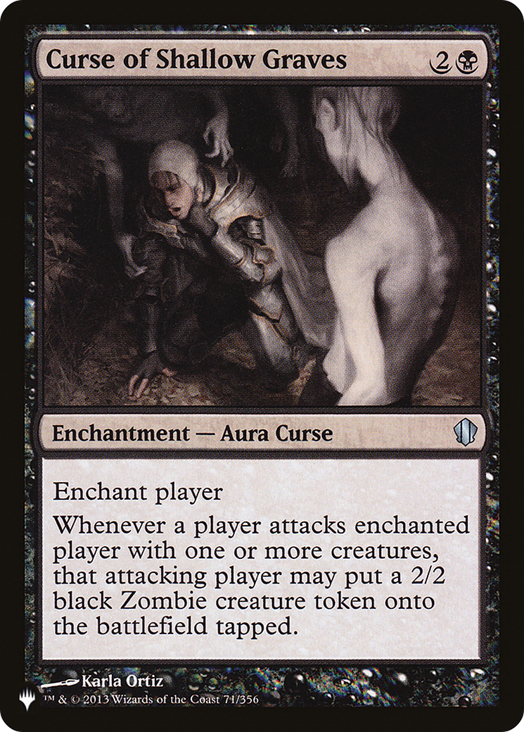 Curse of Shallow Graves [The List] - The Mythic Store | 24h Order Processing
