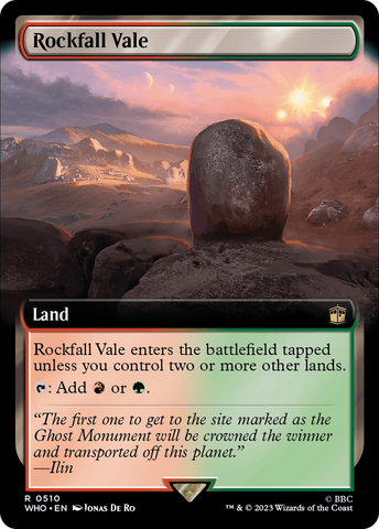 Rockfall Vale (Extended Art) [Doctor Who] - The Mythic Store | 24h Order Processing
