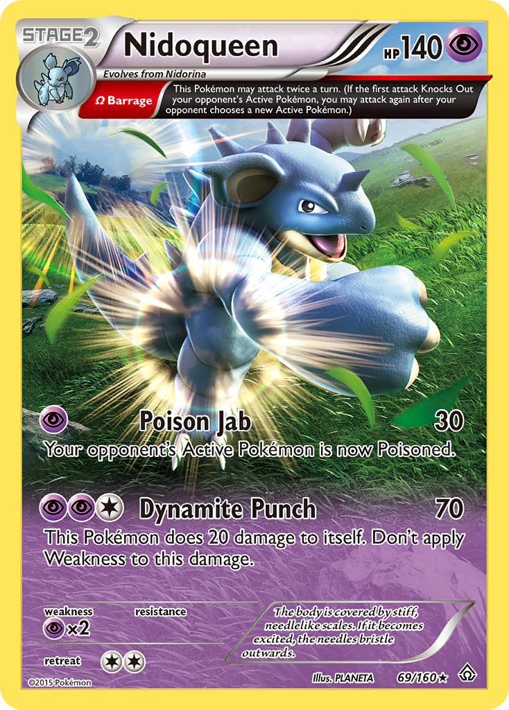 Nidoqueen (69/160) [XY: Primal Clash] - The Mythic Store | 24h Order Processing