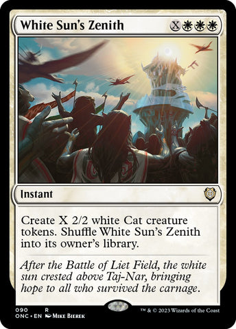 White Sun's Zenith [Phyrexia: All Will Be One Commander] - The Mythic Store | 24h Order Processing