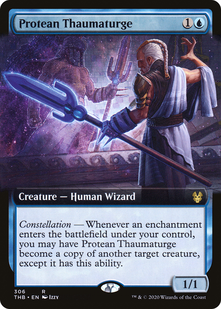 Protean Thaumaturge (Extended Art) [Theros Beyond Death] - The Mythic Store | 24h Order Processing